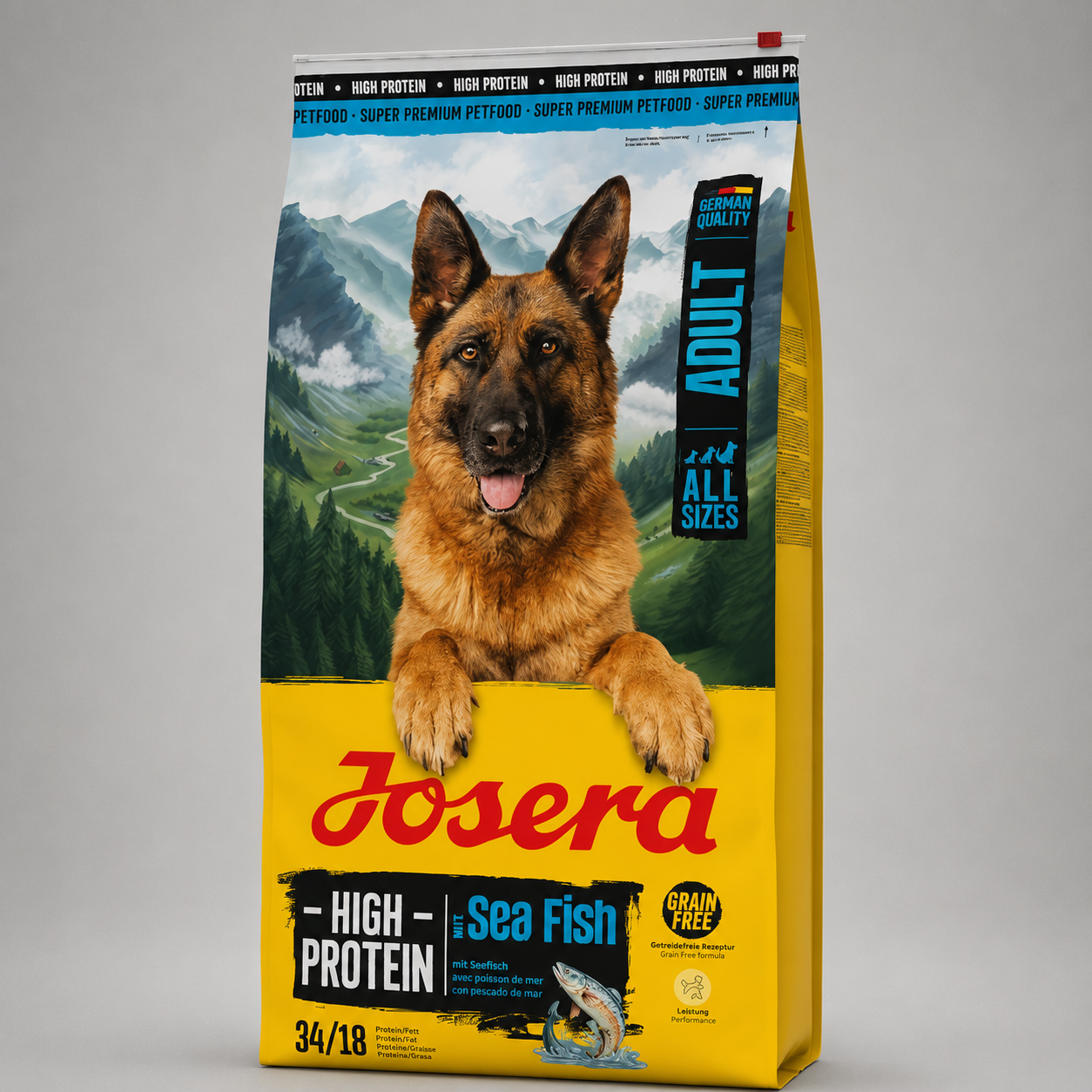 High Protein Sea Fisch