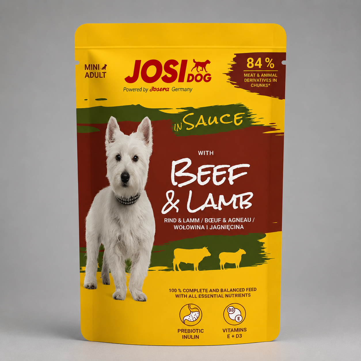 Josi Dog Mini in Sauce 100g