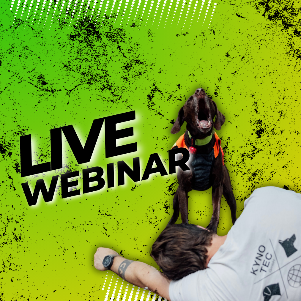 LIVE - Webinar "RETTUNGSHUND Jobbeschreibung eines Helfers" am 15.10.2026