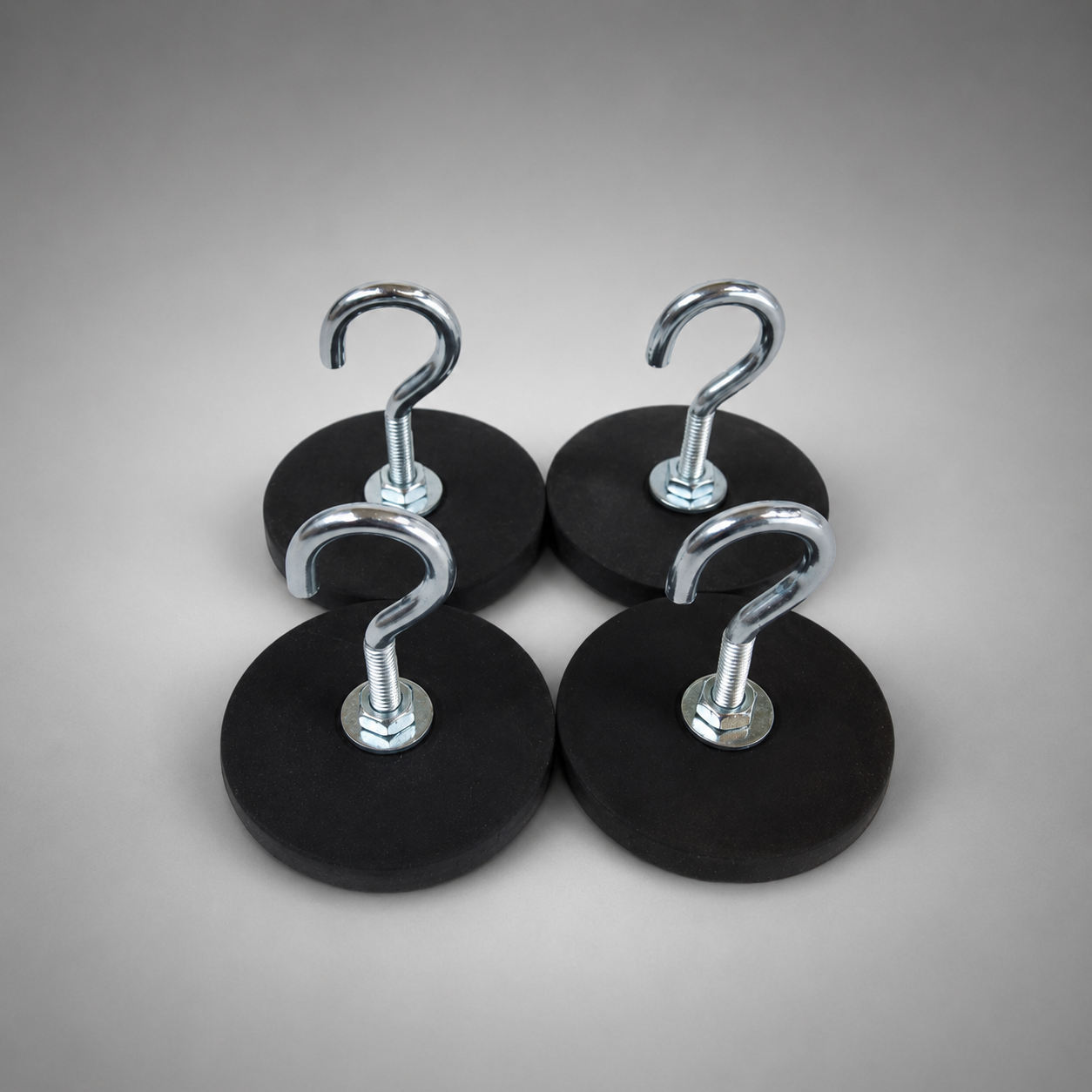 Magnet 4er Set gummiert