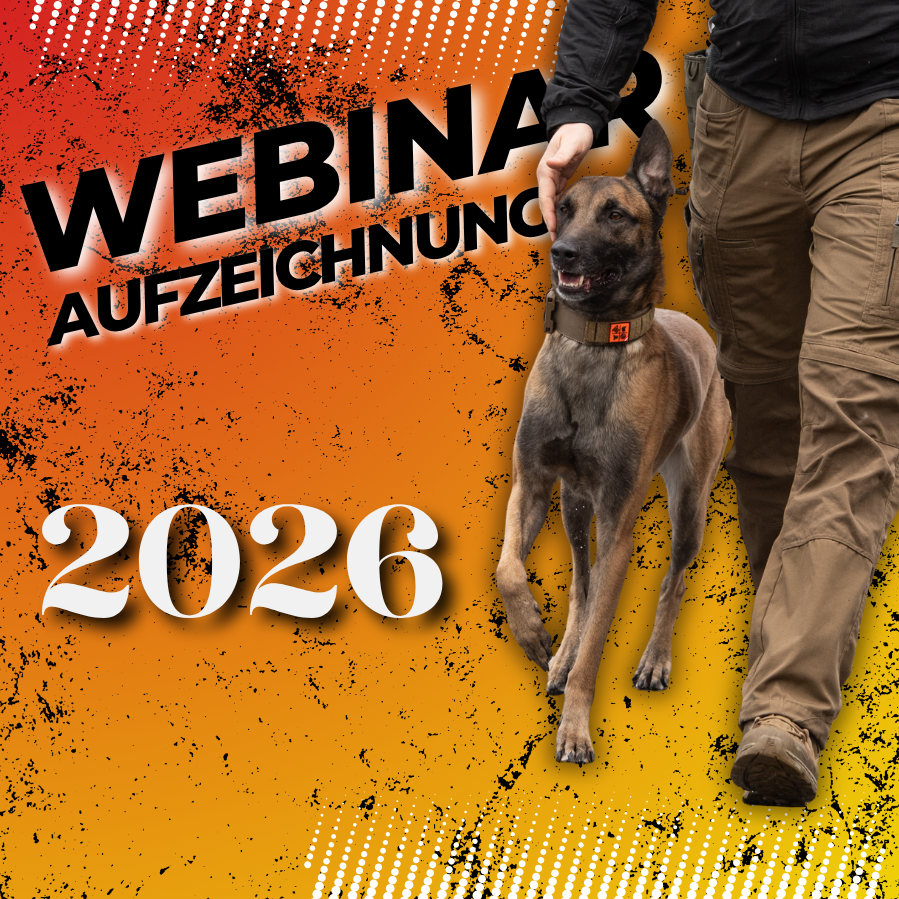 Kynotec Webinar Funktioneller Gehorsam – Aufbau Handtarget für kontrollierte Führung und Hundetraining