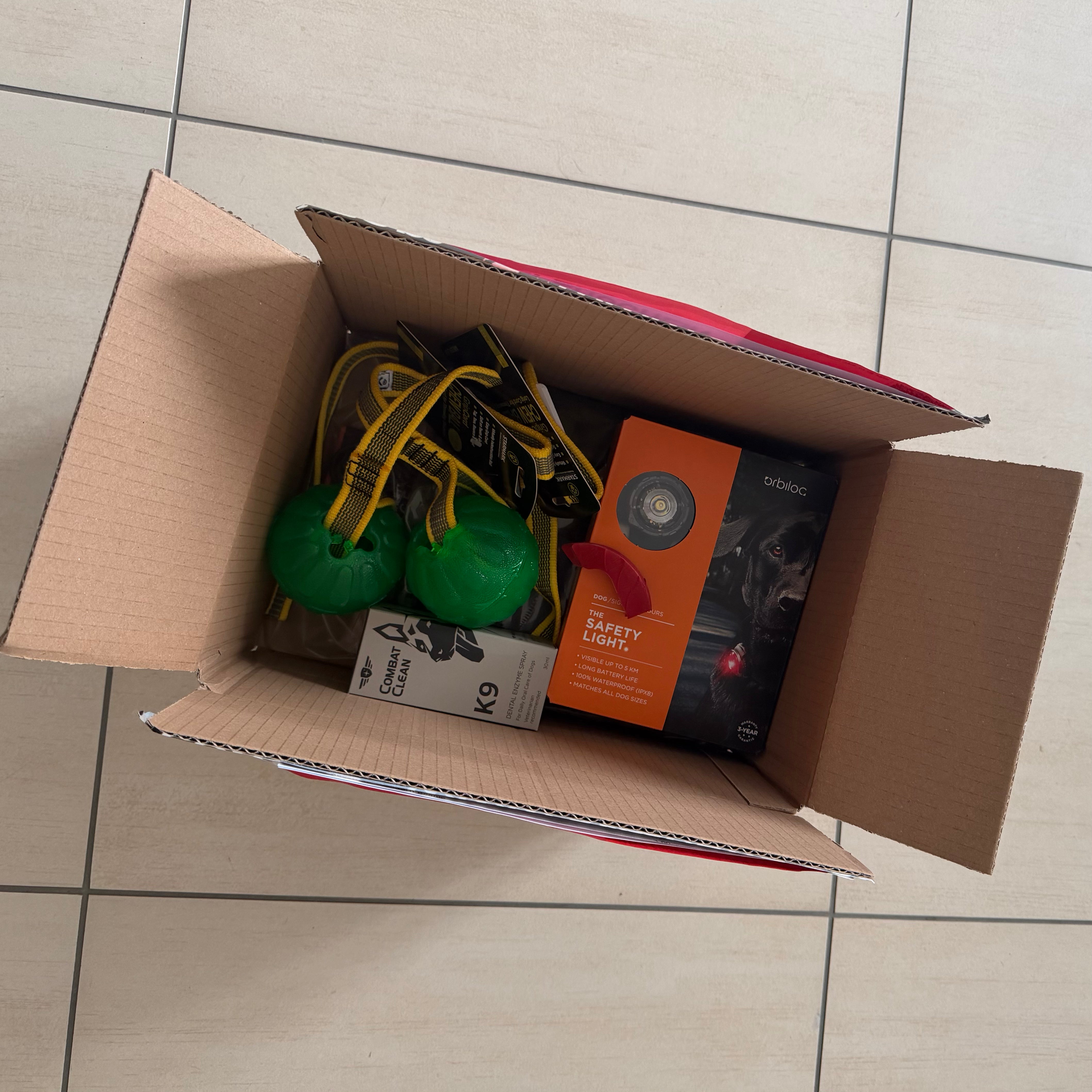 Positives Paket der Blind Sniff Challenge Kynotec